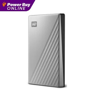 WD ฮาร์ดดิสพกพา (1TB, สี Silver) รุ่น MY PASSPORT ULTRA WDBC3C0010BSL-WESN