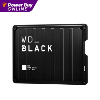 WD ฮาร์ดดิสพกพา (4TB, สี Black) รุ่น BLACK P10 Game Drive