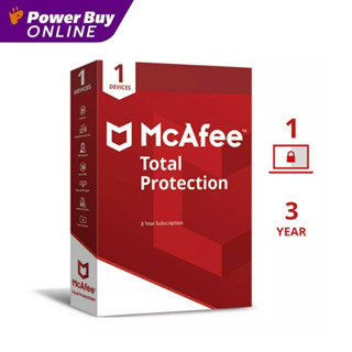 MCAFEE ซอฟแวร์ Antivirus Total Protection 1 Device 3 Year รุ่น MTP1D3Y-BOX