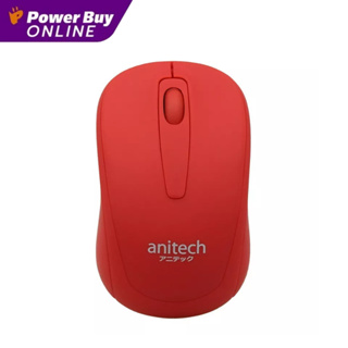 ANITECH เมาส์ไร้สาย (สีแดง) รุ่น W221-RD