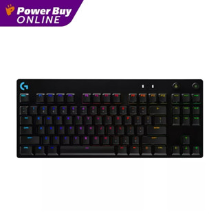 LOGITECH คีย์บอร์ดเกมส์ (สีดำ) รุ่น 920-010804