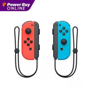 NINTENDO คอนโทรลเลอร์ Joy-Con (สี Neon Red/Neon Blue)