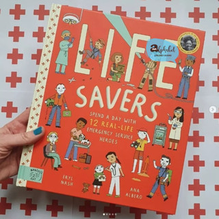 [หนังสือ เด็ก] Life Savers 12 real-life emergency service heroes english book by Magic Cat #ของแท้ #พร้อมส่ง ปกแข็ง #...