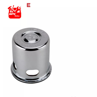 HAFELE ฝาครอบลูกบิดประตู สีโครมเงา ระบบ 2 รู 482.01.999 STEEL KNOB LOCKSET SECURITY CUP