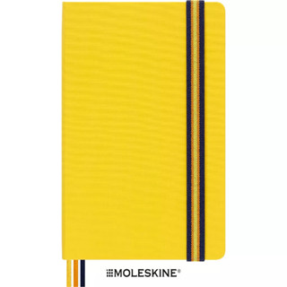 Moleskine สมุดบันทึก สมุดโน๊ต K-Way ปกแข็ง สีเหลือง ขนาดใหญ่ 13X21 ซม. MOLESKINE LIMITED NOTEBOOK K-WAY LG YELLOW DK