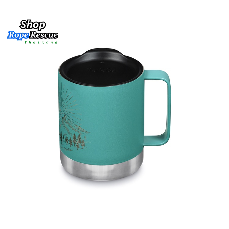 แก้วน้ำเก็บอุณหภูมิขนาด 12 oz มีทั้งแบบสีล้วนและเลเซอร์ลายภูเขา / Camp Mug 12oz Insulated Klean Kant