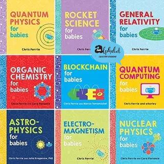 [หนังสือ เด็ก] Quantum Physics, 8 little Planets,Robotic, Rocket Science Chris Ferrie #Physic ของแท้