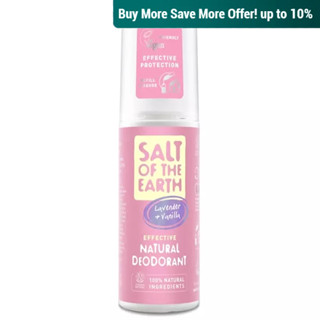 Salt of the Earth Pure Aura Lav &amp; Vanilla Deodorant Spray 100ml