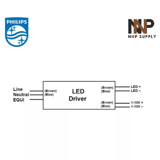 PHILIPS Xitanium LITE Prog LED drivers Independent Xi LP 150W 0.3-1.05A S1 230V I175 929002822980