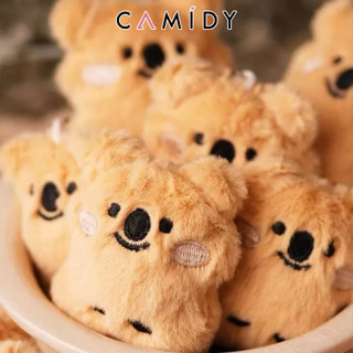 Camidy ใหม่ตุ๊กตาจิงโจ้น่ารักน่ารักนักเรียนคู่กระเป๋านักเรียนรถพวงกุญแจจี้ตุ๊กตา