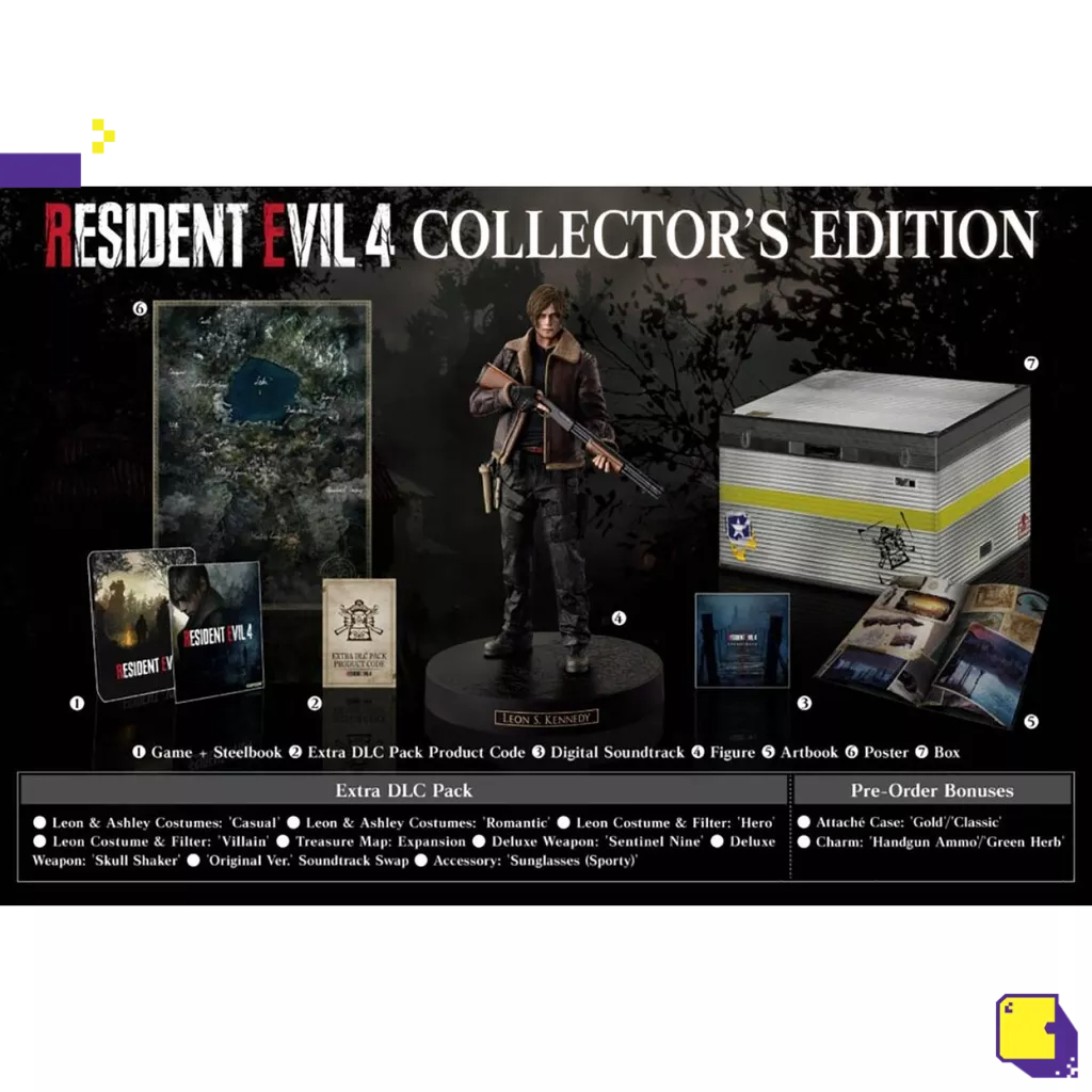 [+..••] PS5 RESIDENT EVIL 4 [COLLECTOR'S EDITION] (เกม PS5™ 🎮)