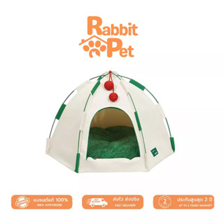 [พร้อมส่งมาก] Rabbitpet เต้นท์แมว เต้นท์สุนัข บ้านสัตว์เลี้ยง ผ้าแคนวาสอย่างดีหนาแน่นมาพร้อมเบาะนอนนุ่มๆ