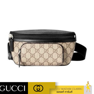 GUCCI GG SUPREME EDEN BELT BAG (BEIGE/EBONY) [‎450946KHNYX9772]