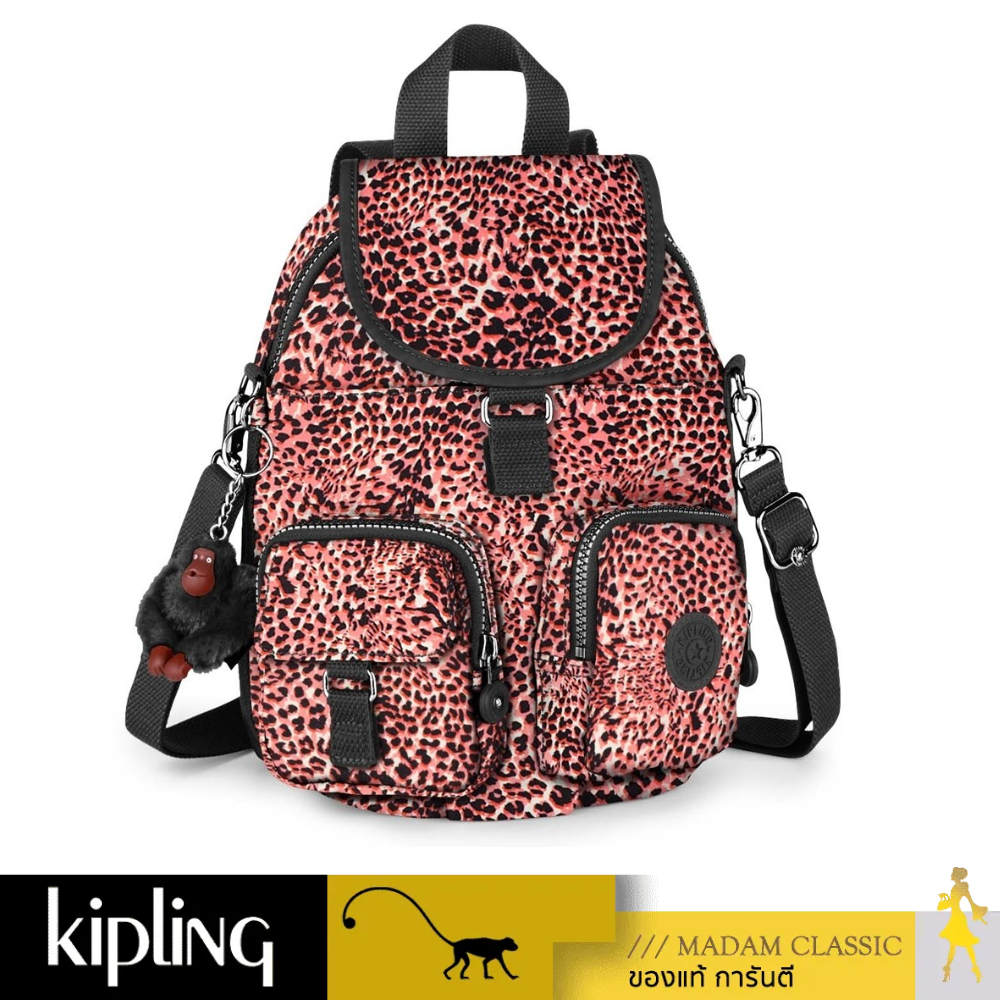 ของแท้100% กระเป๋าเป้ Kipling Firefly N - Fiesta Animal [K13108M13]