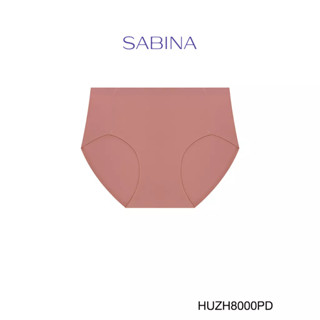 Sabina กางเกงชั้นใน Seamless เบสิค (ทรงครึ่งตัว) รุ่น Habpy Panty รหัส HUZH8000PD สีชมพูเข้ม