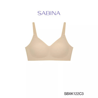 SABINA BRALESS เสื้อชั้นในไม่มีโครง รุ่น Soft Collection รหัส SBXK122C3 สีเนื้อเข้ม