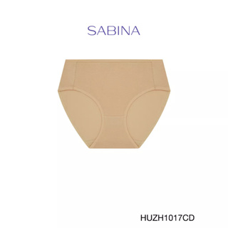 Sabina กางเกงชั้นใน Habpy Panty เบสิค ทรงครึ่งตัว รหัส HUZH1017CD สีเนื้อเข้ม