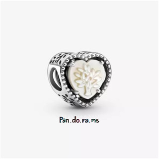 [พร้อมส่ง สินค้าแท้ 💯] Pandora Openwork Heart &amp; Family Tree Charm