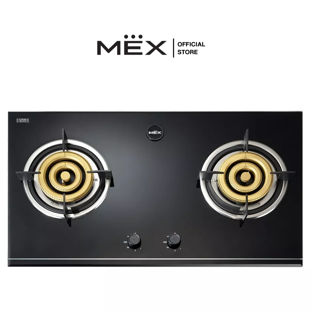 MEX รุ่น V7863TR เตาแก๊สฐานกระจก ขนาด 86 ซม.