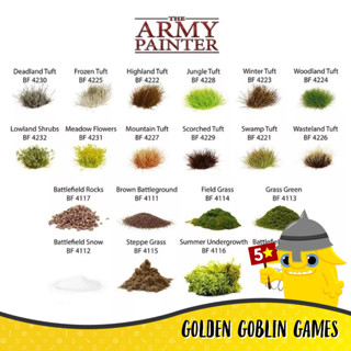 The Army Painter: Tufts and Basing materials