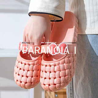 PARANOIA  I  รองเท้าแตะผู้หญิงใหม่ทั้งหมดตรงกับแฟชั่นแจ๊กเก็ตนักเรียนหอพักบ้านรองเท้าแตะและรองเท้าแตะ