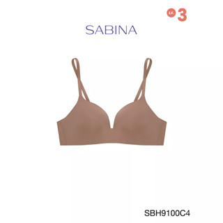 SABINA  BRALESS เสื้อชั้นในไม่มีโครง รุ่น Soft Doomm รหัส SBH9100C4 สีเนื้อแทน