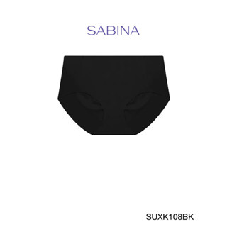 Sabina กางเกงชั้นใน Panty Seamless รุ่น Soft Collection รหัส SUXK108BK สีดำ