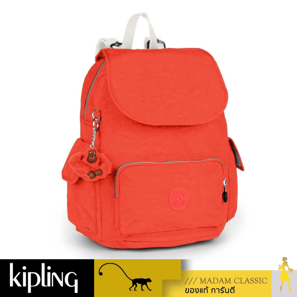 ของแท้100% กระเป๋าเป้ Kipling City Pack S - Coral Rose C [K1563505W]
