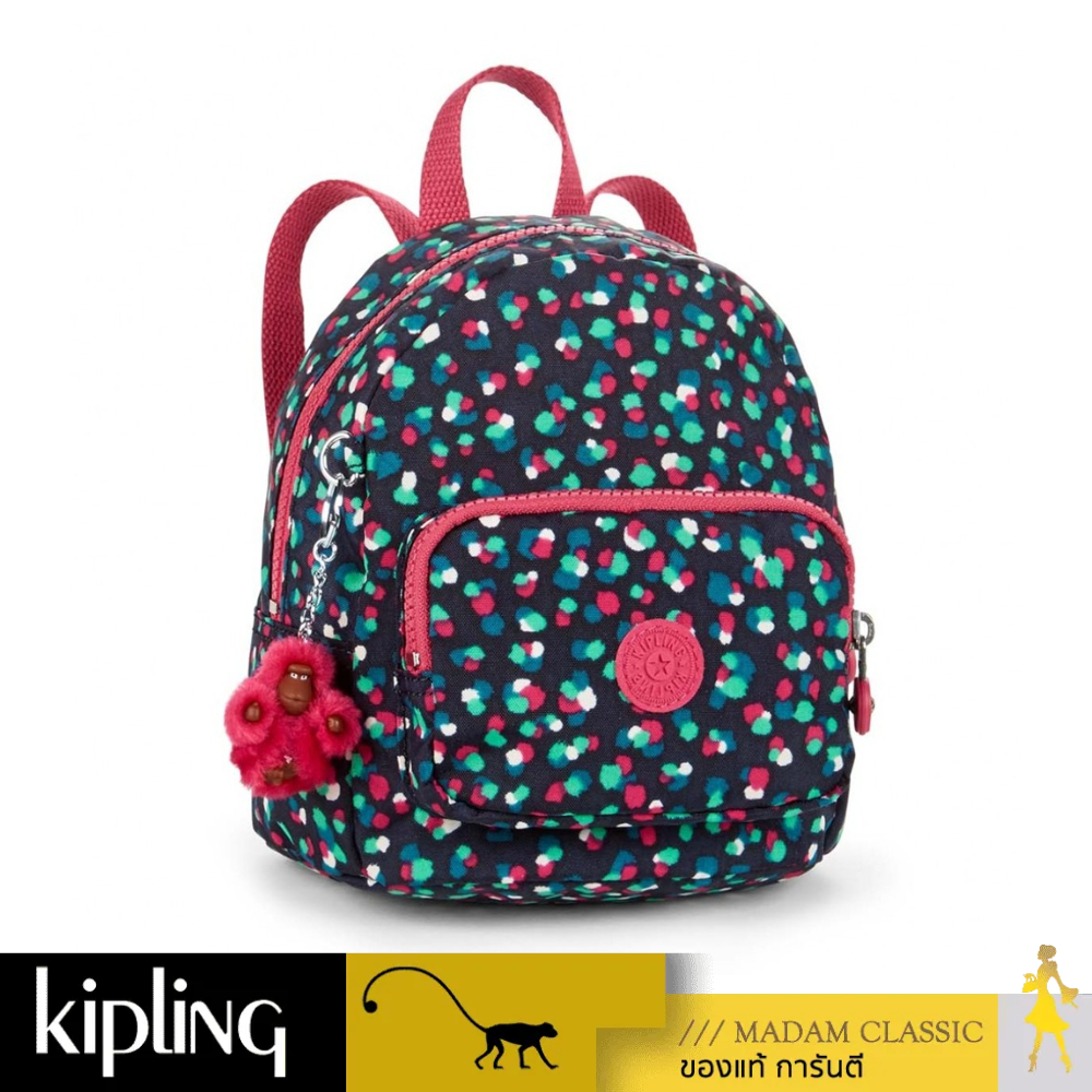 ของแท้100% Kipling กระเป๋าเป้ Kiping Munchin Mini Backpack - Festive Camo [MCK23400R15]