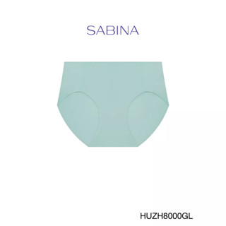 Sabina กางเกงชั้นใน Seamless เบสิค (ทรงครึ่งตัว) รุ่น Habpy Panty รหัส HUZH8000GL สีเขียวอ่อน