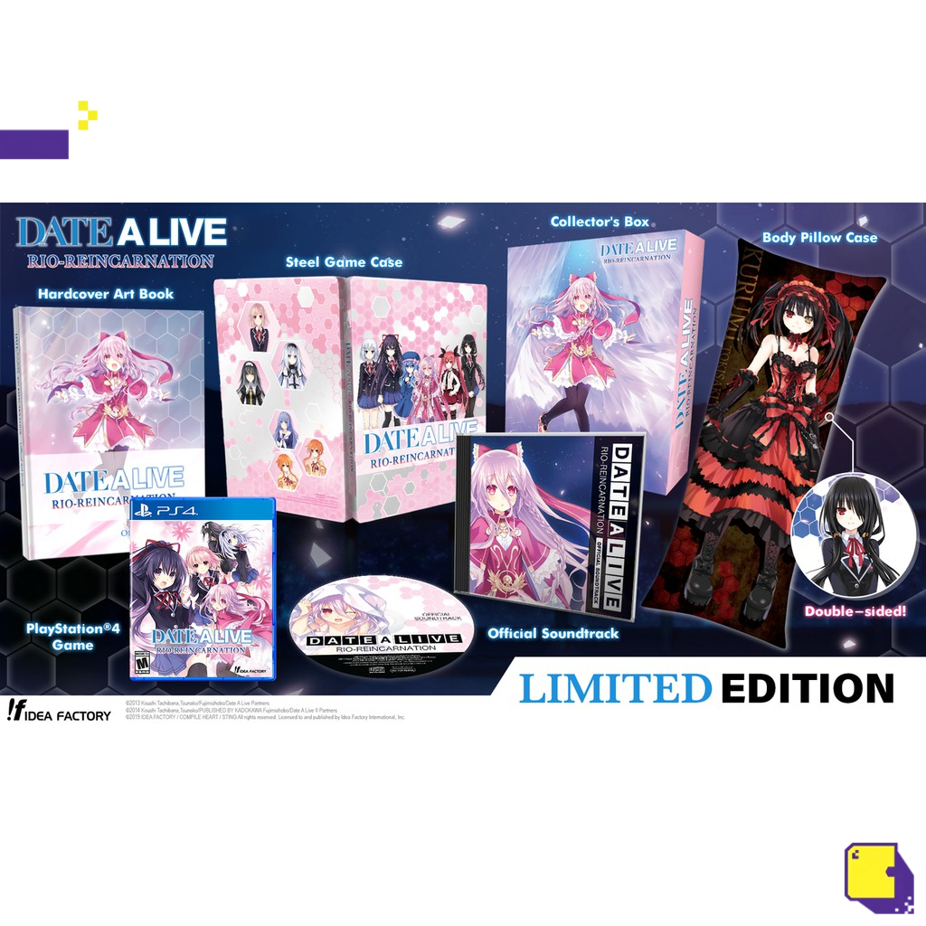 [+..••] PS4 DATE A LIVE: RIO REINCARNATION LIMITED EDITION (เกม PlayStation 4™🎮)