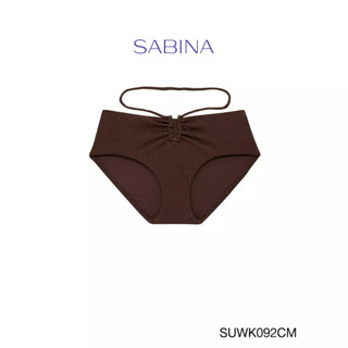 SABINA SWIM S/S 23 กางเกงว่ายน้ำทรงบิกินี่ รหัส SUWK092CM  สีช็อคโกแลต