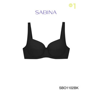 Sabina เสื้อชั้นใน (มีโครง) รุ่น Function Bra รหัส SBO1102BK สีดำ