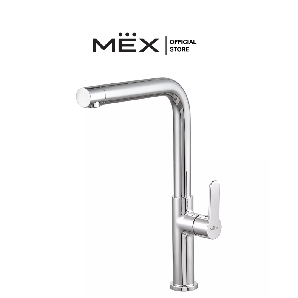 MEX ก๊อกน้ำเย็นรุ่น 1105KSD-E9 ชนิดติดตั้งบนเคาน์เตอร์ (สีโครเมี่ยม)