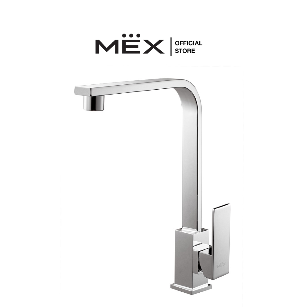 MEX ก๊อกน้ำเย็นรุ่น TP1142 ชนิดติดตั้งบนเคาน์เตอร์ (สีโครเมี่ยม)