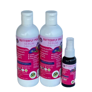 เซรั่มปลูกผม ผมร่วง หัวล้าน ผมบาง ขนาด250ml 2ขวด แถมเซรั่มขว…