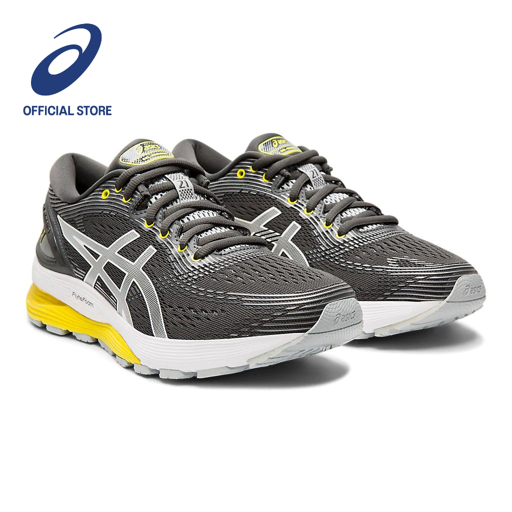 ASICS :  GEL-NIMBUS 21 WOMEN RUNNING ผู้หญิง รองเท้าวิ่ง ของแท้  DARK GREY/MID GREY