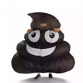 VIVA LOCO Inflatable Costume ชุดแฟนซี เป่าลม (น้องอุนจิ) ชุดเป่าลม ปาร์ตี้ งานเลี้ยง เทศกาล