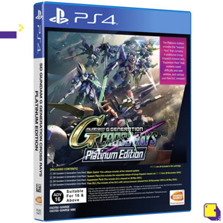 [+..••] PS4 SD GUNDAM G GENERATION CROSS RAYS [PLATINUM EDITION] (ENGLISH) (เกมส์ PS4™🎮)