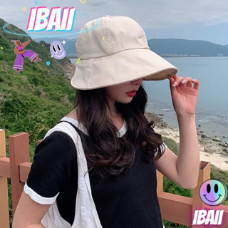 IBAII. หมวกกันแดดฤดูร้อนสำหรับผู้หญิงหมวกกันแดดระบายอากาศสำหรับผู้หญิงเวอร์ชั่นเกาหลีหางม้าจับคู่กับหมวกกันแดดลิ้นเป็ด