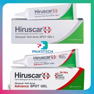 HIRUSCAR ANTI-ACNE ADVANCE SPOT GEL 4ML.(แพ็ค10)