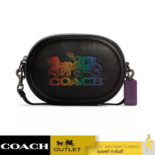 กระเป๋าสะพาย COACH C6803 CAMERA BAG WITH HORSE AND CARRIAGE (QBM2)