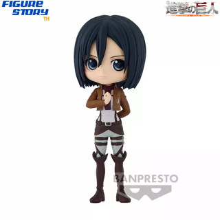 *In Stock*(พร้อมส่ง) Attack on Titan Q posket-MIKASA ACKERMAN-(VER.A) (โมเดล)(ของแท้)(ล๊อต JP)