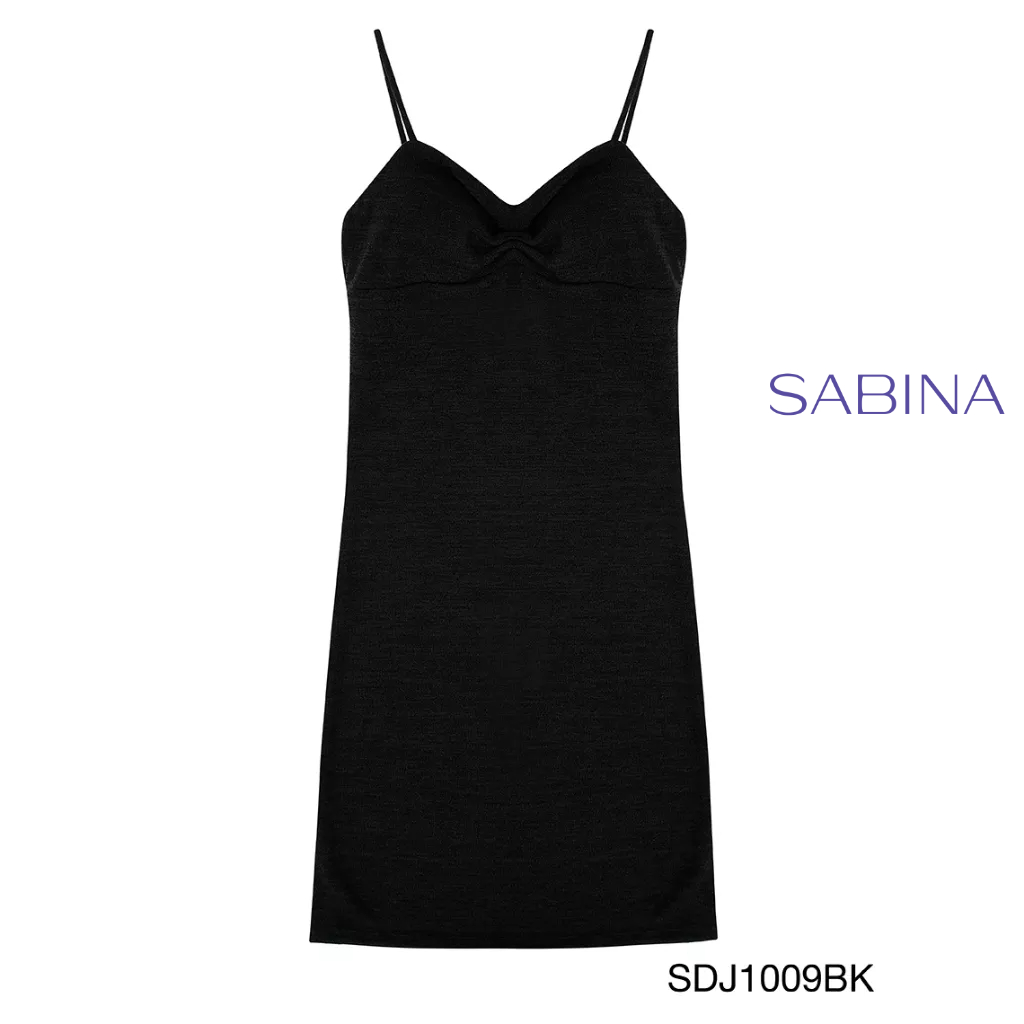 SABINA Wearever A/W 23 เดรสยาว รหัส SDJ1009BK สีดำ