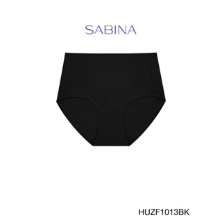 Sabina กางเกงชั้นใน เบสิค (ทรงเต็มตัว) รุ่น Habpy Panty  รหัส HUZF1013BK สีดำ