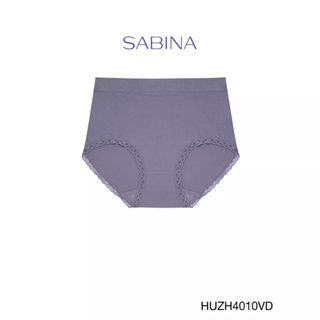 Sabina กางเกงชั้นใน Habpy Panty เบสิค ทรงครึ่งตัว รุ่น HUZH4010VD สีม่วงเข้ม