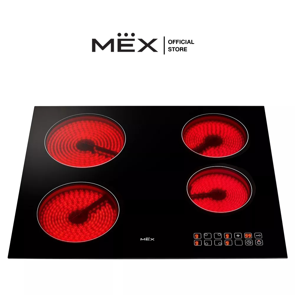 MEX รุ่น HVN264 เตาไฟฟ้าฐานกระจกเซรามิค ขนาด 60 ซม.