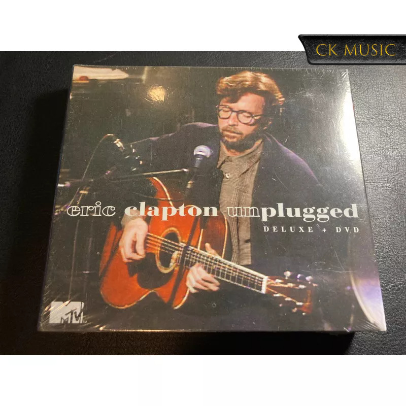 [2CD+DVD] Eric Clapton MTV unplugged DELUXE + DVD (ใหม่ในซีล)