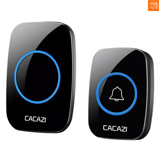 พร้อมส่งจากไทย กริ่งประตูไร้สาย cacazi  ออดไร้สาย กริ่งไร้สาย กริ่งประตูบ้าน DC wireless doorbell ระยะการใช้งาน 300 เมตร