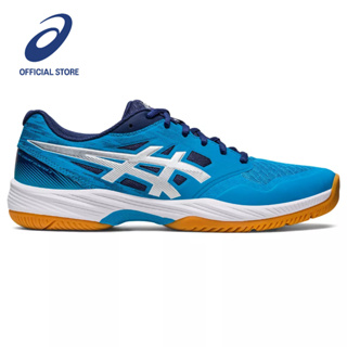 ASICS :  GEL-COURT HUNTER 3 MEN CPS รองเท้า ผู้ชาย รองเท้าผ้าใบ รองเท้าสำหรับกีฬาในร่ม ของแท้  ISLAND BLUE/PURE SILVER